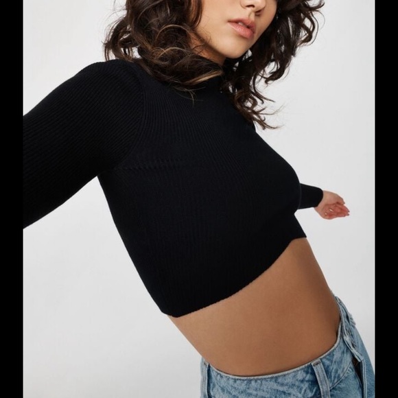 Sharkbite Bodycon Sweater - Picture 2 of 6